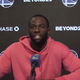 Draymond Green teed off on the double-standard for players asking to be traded on Monday night.